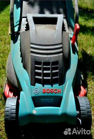 Газонокосилка электрическая bosch на запчасти