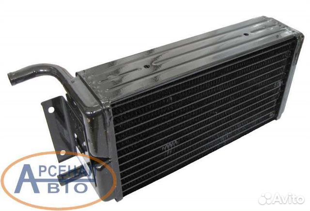 Радиатор отопителя камаз медный, 4-х ряд. (шааз)