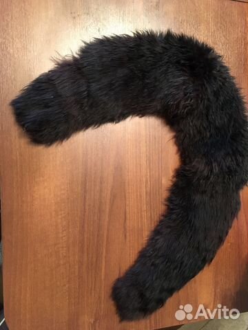 Меховой воротник из ламы