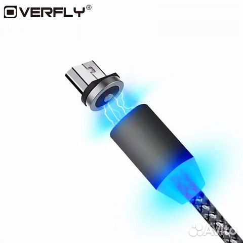 Micro USB магнитный кабель для телефона