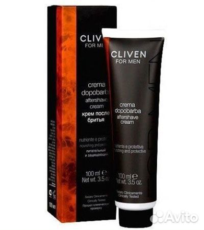 Крем для бритья Cliven for men Италия