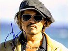 Автограф Johnny Depp / 2963