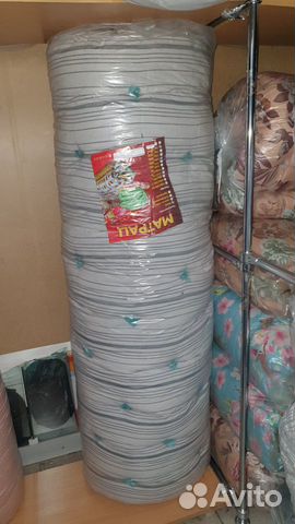 Матрас ватный тик стандарт 180х190