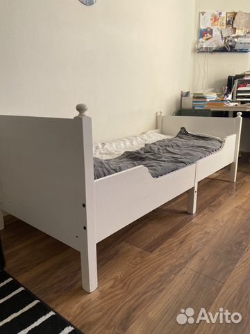 Раздвижная (растущая) кровать IKEA (икеа) лексвик купить в Санкт ...