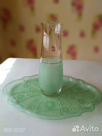 Две редкие изящные винтажные вазы для цветов, СССР