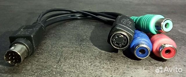 Переходник s-video - s-video+3RCA