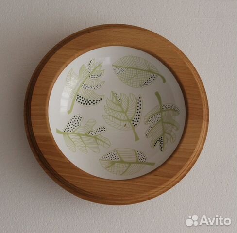 Деревянная рамка для декоративной тарелки