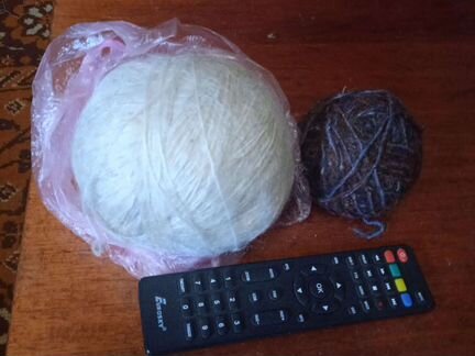 Нитка мохер и пух