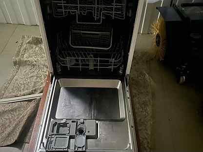 Посудомоечная машина без фасада шириной 45 см