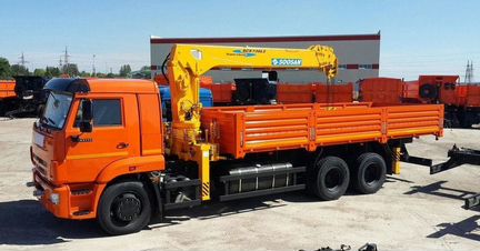 КамАЗ 65115 с КМУ, 2023