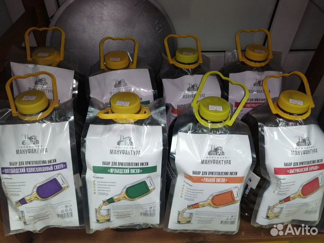 Наборы для приготовления виски и бурбона