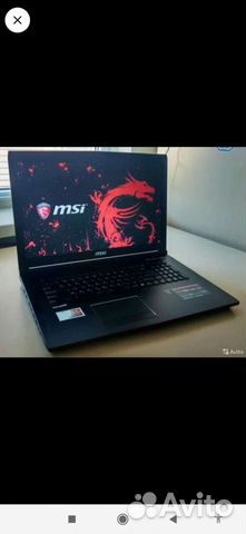 MSI мощный игровой ноутбук