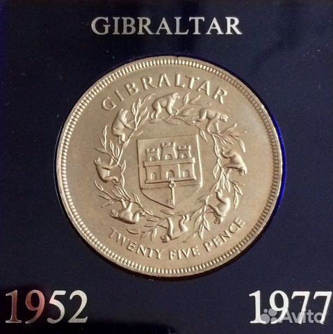 Монеты Гибралтара, Италии,Сан-Марино