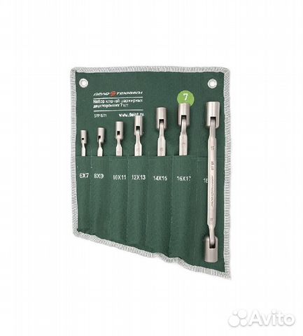 Дело Техники 517571 Набор ключей шарнирных 7 предм