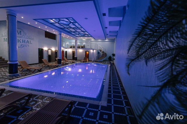 Баня сауна с бассейном Мархал