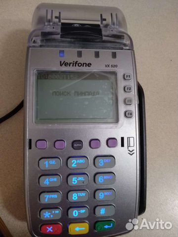 Verifone vx520 терминал оплаты