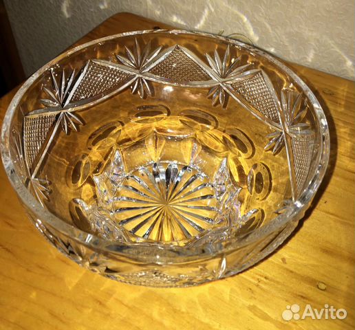 Новая хрустальная посуда