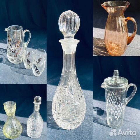 Графины/штофы и кувшины