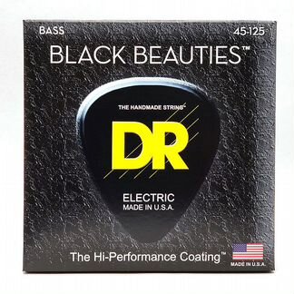 DR Strings 45-125 Black Beauties Black. (Новый)