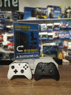 Xbox One Fat White + 2 геймпада