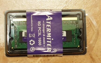 DDR3L 8Gb 1600Mhz SO-dimm (для ноутбука)