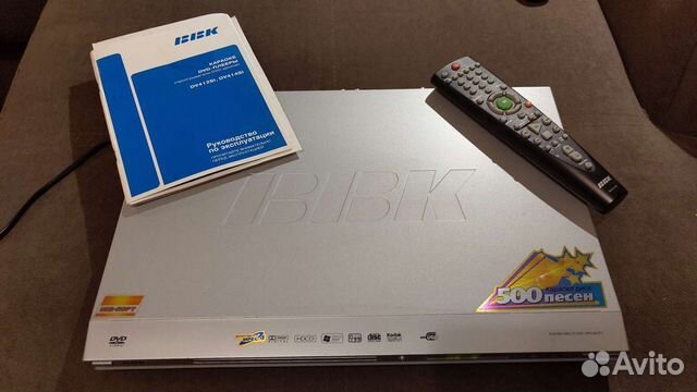 DVD плеер BBK DV412SI с караоке