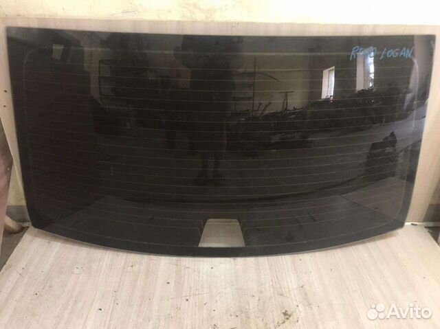Заднее стекло renault logan 1