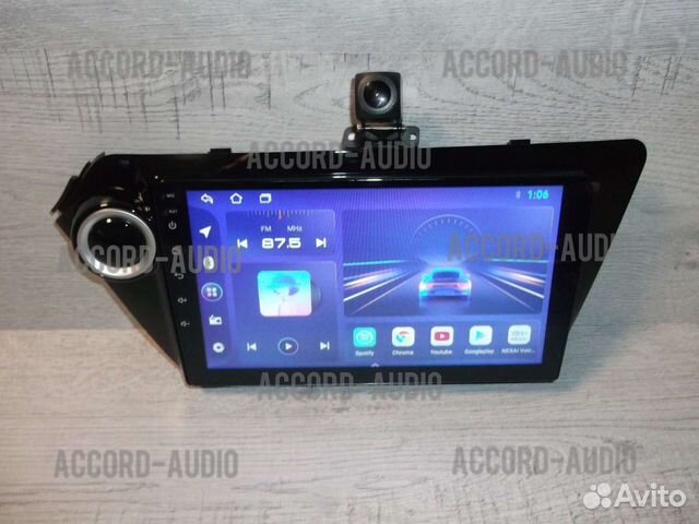Магнитола 2DIN Kia Rio 3 Android с камерой