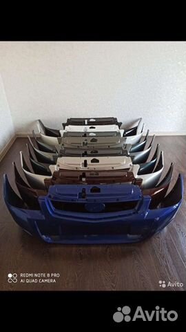 Приора 2–Бампера Перед Крашенные Новый