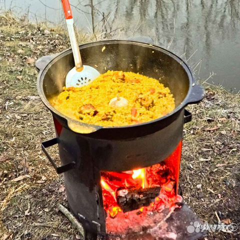 Очаг для казана на 12л