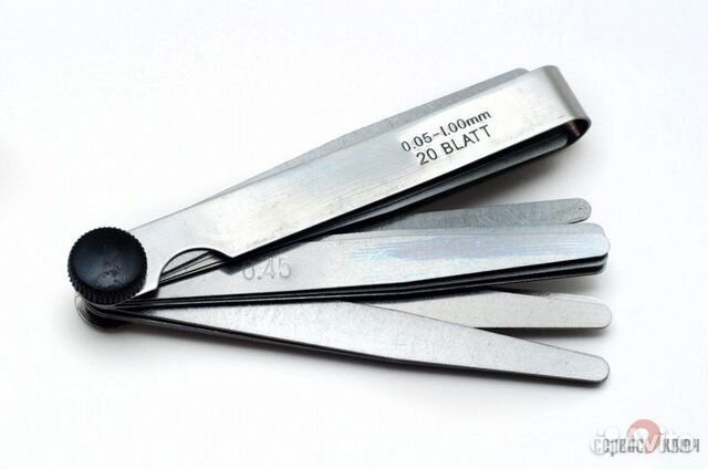 Щуп регулировки клапанов /веерный/ (0,05 - 1,0 мм)