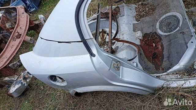 Опель Астра G крыло заднее правое четверть