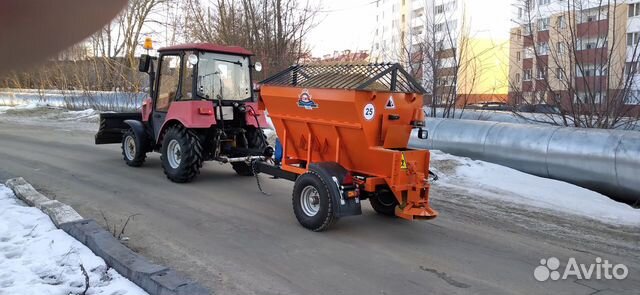 Пескоразбрасыватель Полуприцепной прр