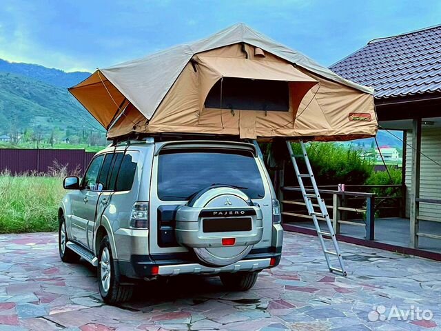 Палатка на крышу авто Kampina-02L-165-Hard-PRO