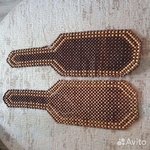 Массажная деревянная накидка на сиденья авто