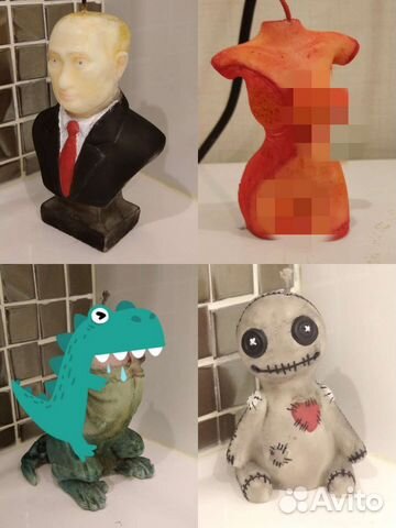 Свечи: изготовление, перезаливка