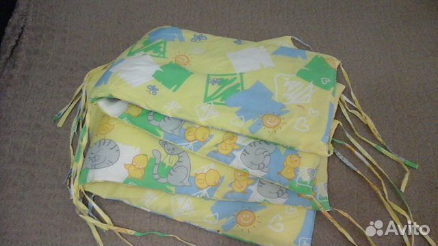 Бортики в кроватку