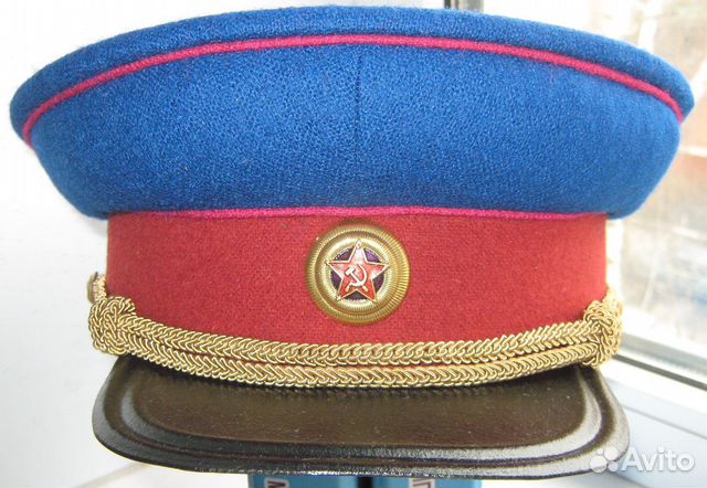 Фуражка нкгб СССР обр.1943г. генеральская