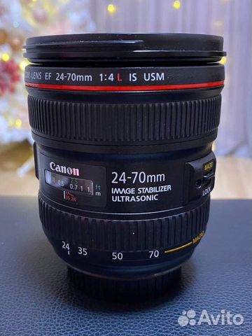Объектив canon ef 24-70mm f 1:4 L IS USM комплект