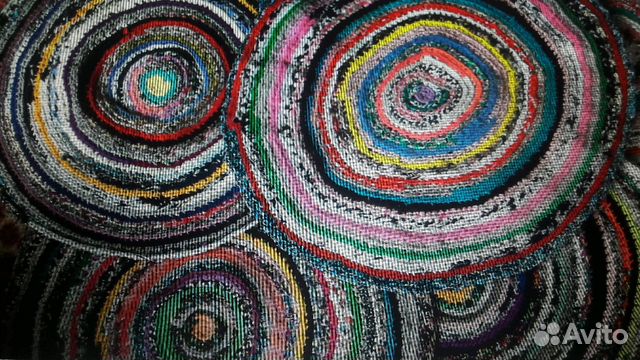 Вязаные коврики