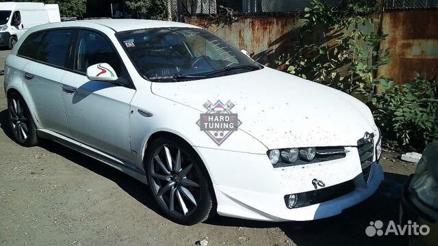 Накладка переднего бампера Autodelta AlfaRomeo 159