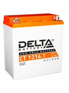 Аккумулятор Delta CT 1216.1 для квадроцикла