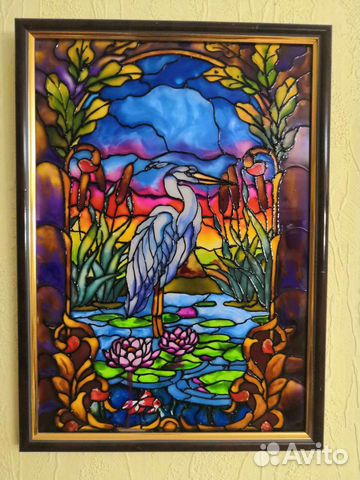 Картина-витраж
