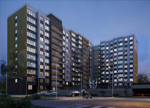 2-к. квартира, 68,9 м², 4/12 эт.