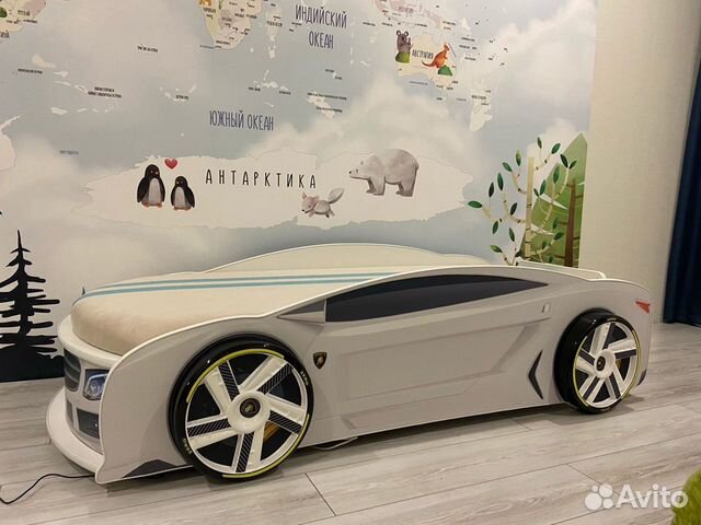 Кровать машина