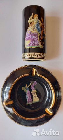 Пепельница с подставкой для зажигалки