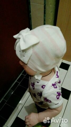 Шапочка демисезон хлопок Италия