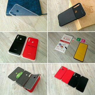 На Huawei p40 lite E / Honor 9c стекло чехол