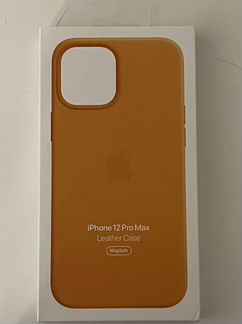 Чехол для iPhone 12 Pro Max Leather Оригинал