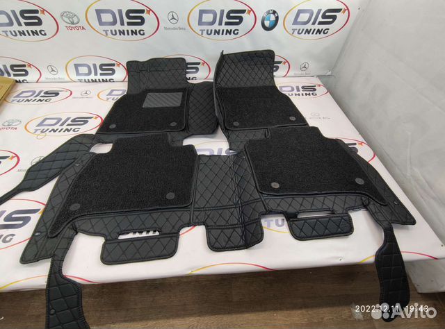Ковры салона 3D lexus 570. Land Cruiser 200